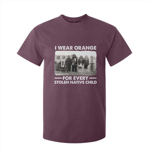 I Wear Orange For Every American Native Child T Shirt For Kid TS10 Maroon Print Your Wear
