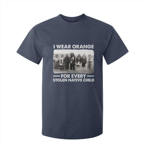 I Wear Orange For Every American Native Child T Shirt For Kid TS10 Navy Print Your Wear
