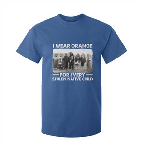 I Wear Orange For Every American Native Child T Shirt For Kid TS10 Royal Blue Print Your Wear