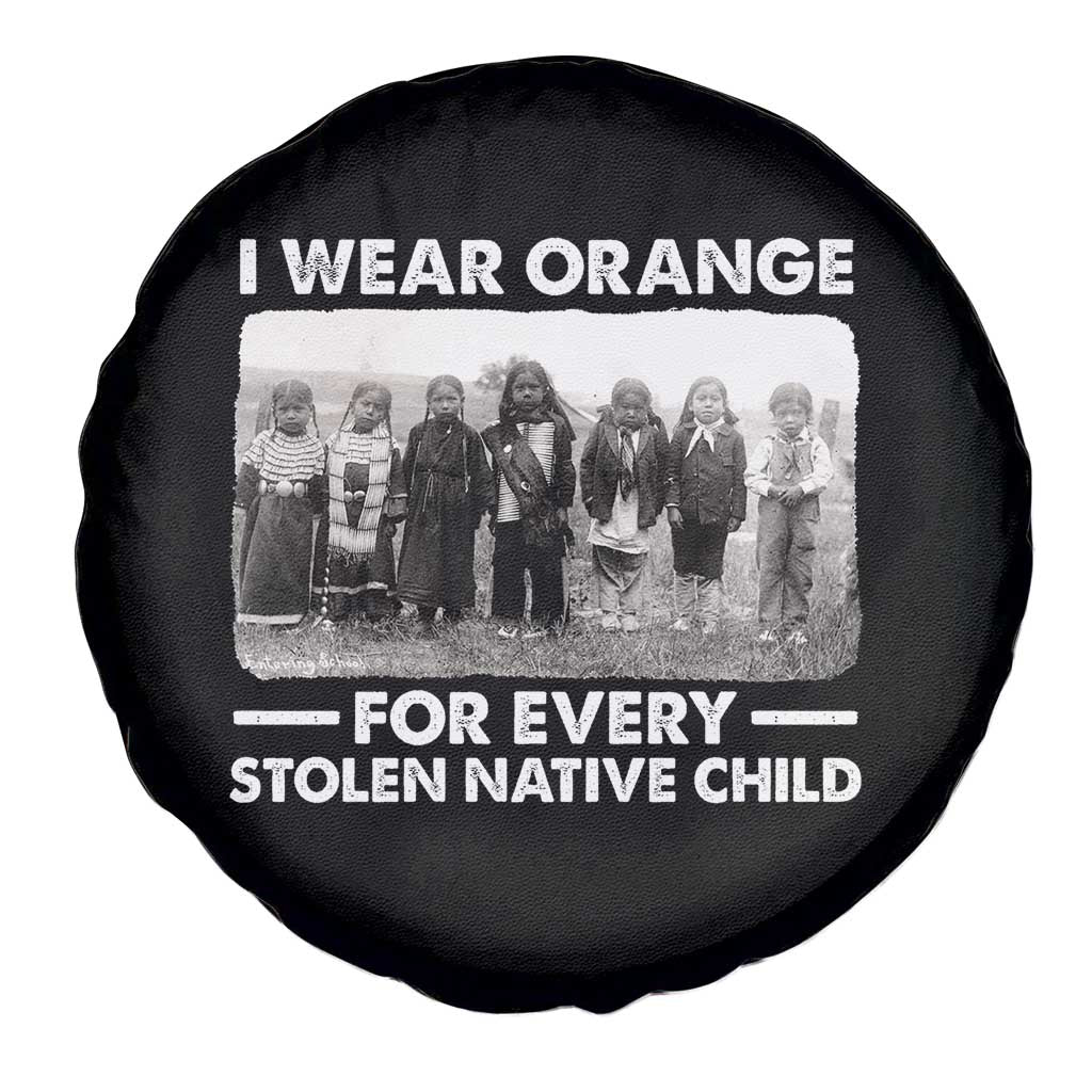 I Wear Orange For Every American Native Child Spare Tire Cover TS10 Print Your Wear