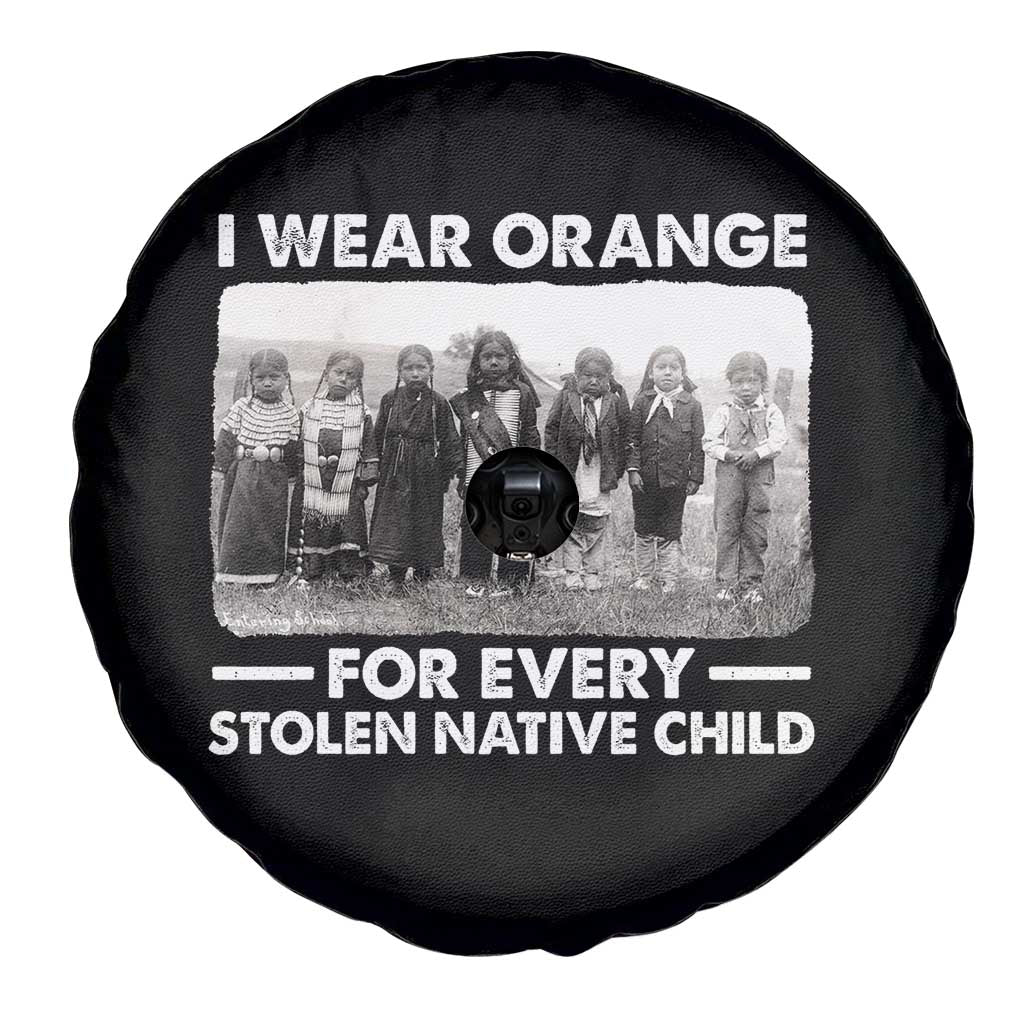 I Wear Orange For Every American Native Child Spare Tire Cover TS10 Print Your Wear
