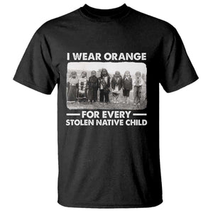I Wear Orange For Every American Native Child T Shirt TS10 Black Print Your Wear