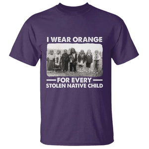 I Wear Orange For Every American Native Child T Shirt TS10 Purple Print Your Wear