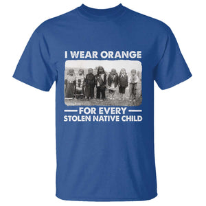 I Wear Orange For Every American Native Child T Shirt TS10 Royal Blue Print Your Wear