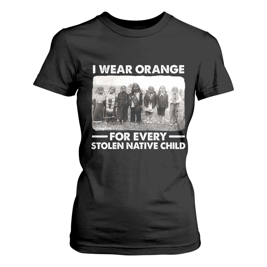 I Wear Orange For Every American Native Child T Shirt For Women TS10 Black Print Your Wear