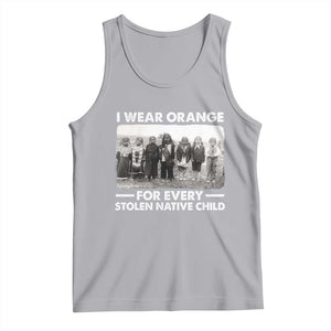 I Wear Orange For Every American Native Child Tank Top TS10 Athletic Heather Print Your Wear