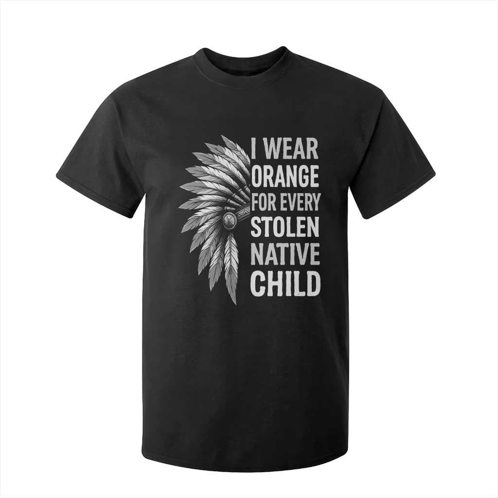 I Wear Orange For Every Stolen Native Child T Shirt For Kid Orange Day TS10 Black Print Your Wear