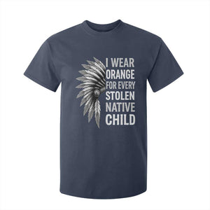 I Wear Orange For Every Stolen Native Child T Shirt For Kid Orange Day TS10 Navy Print Your Wear