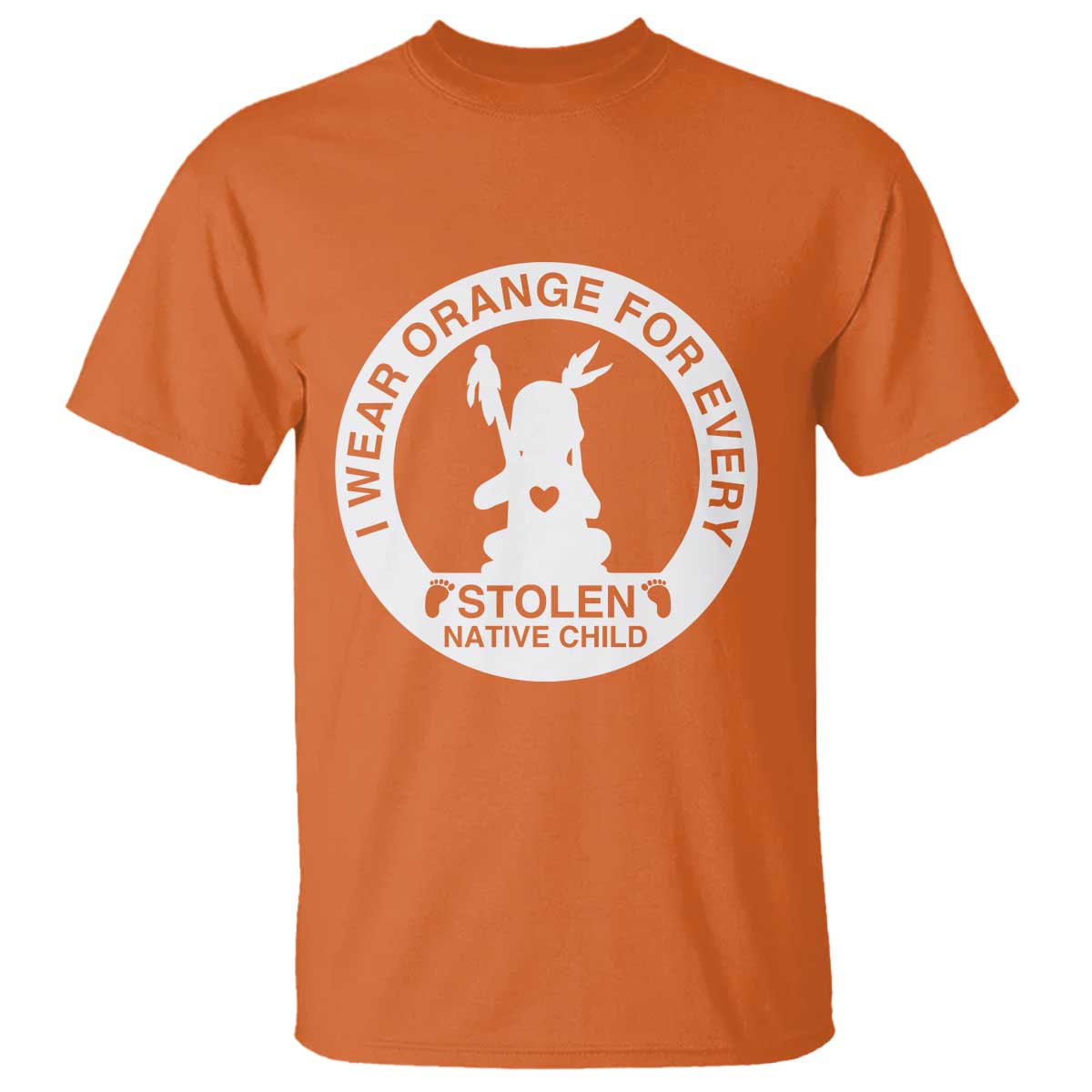 I Wear Orange For Every Stolen American Native Child T Shirt Bring Our Children Home Orange Day TS10 Orange Print Your Wear