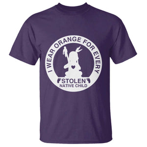 I Wear Orange For Every Stolen American Native Child T Shirt Bring Our Children Home Orange Day TS10 Purple Print Your Wear