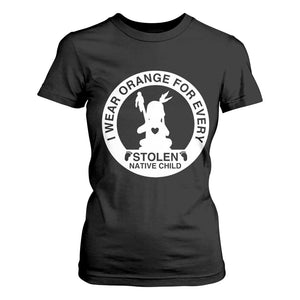 I Wear Orange For Every Stolen American Native Child T Shirt For Women Bring Our Children Home Orange Day TS10 Black Print Your Wear