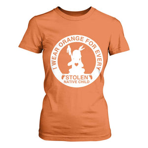 I Wear Orange For Every Stolen American Native Child T Shirt For Women Bring Our Children Home Orange Day TS10 Orange Print Your Wear
