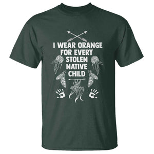 I Wear Orange For Every Stolen American Native Child T Shirt TS10 Dark Forest Green Print Your Wear