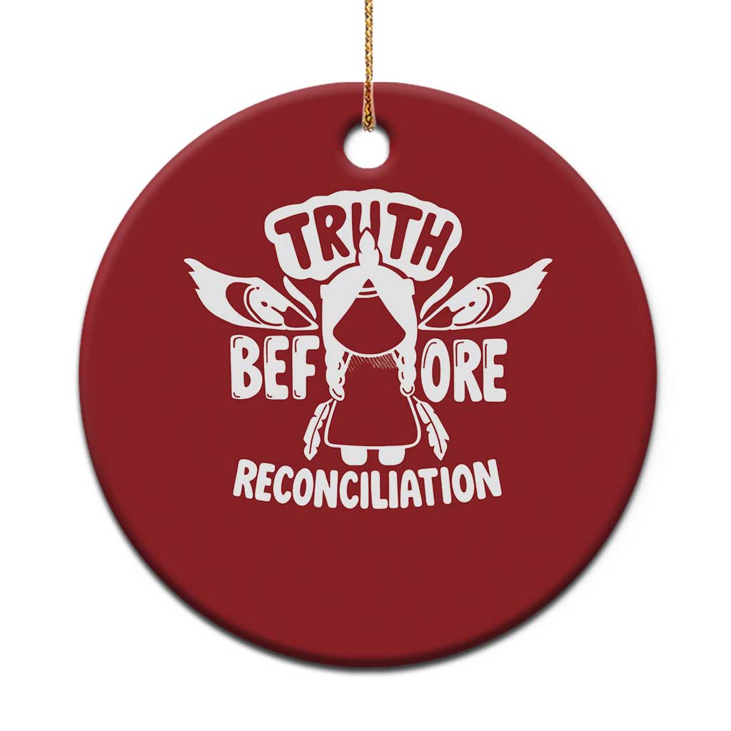 Native American Every Child Christmas Ornament Truth Before Reconciliation TS10 Print Your Wear