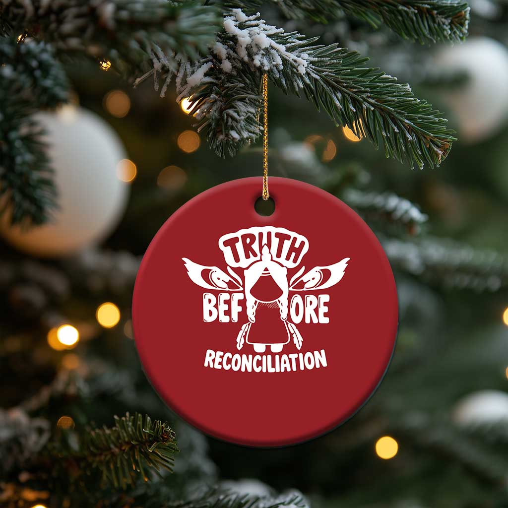 Native American Every Child Christmas Ornament Truth Before Reconciliation TS10 Print Your Wear