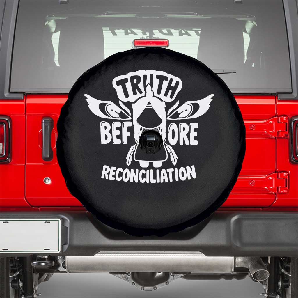 Native American Every Child Spare Tire Cover Truth Before Reconciliation TS10 Black Print Your Wear