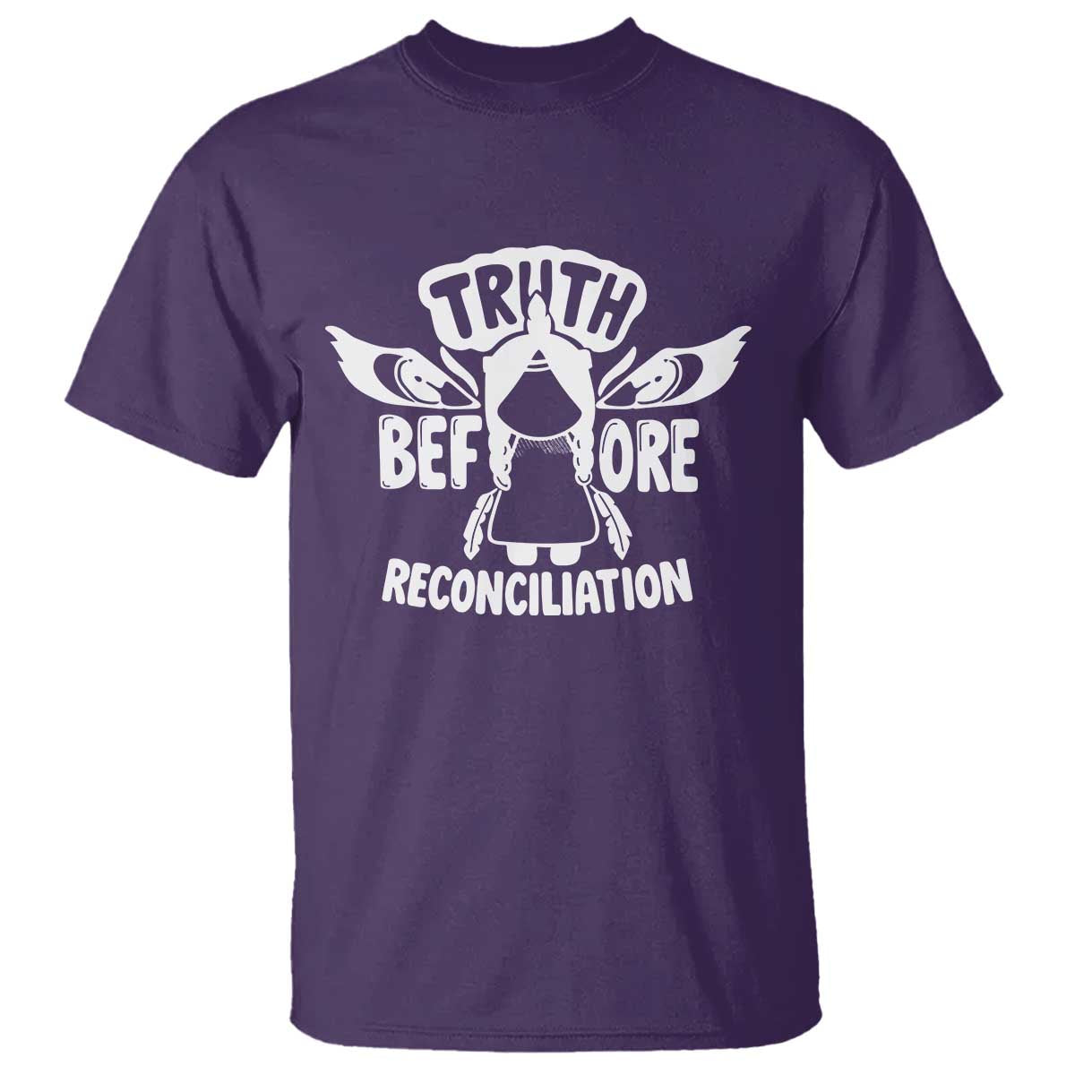 Native American Every Child T Shirt Truth Before Reconciliation TS10 Purple Print Your Wear