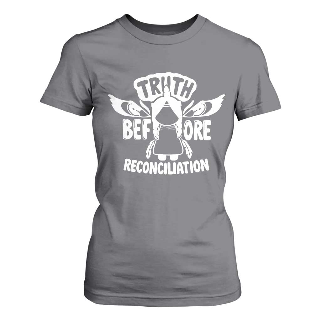Native American Every Child T Shirt For Women Truth Before Reconciliation TS10 Charcoal Print Your Wear
