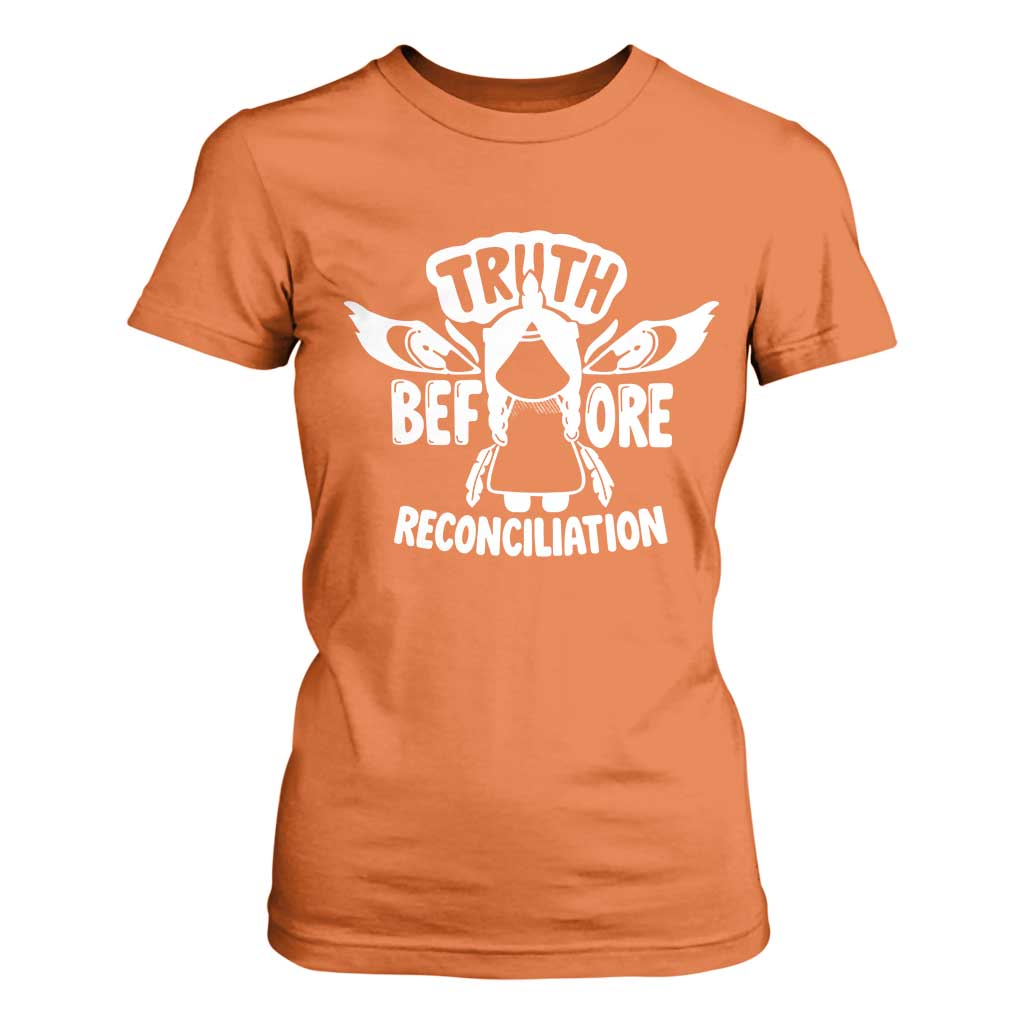 Native American Every Child T Shirt For Women Truth Before Reconciliation TS10 Orange Print Your Wear