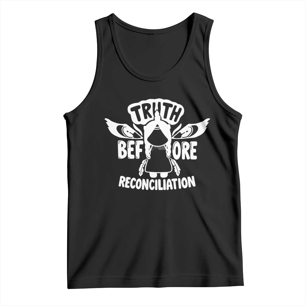 Native American Every Child Tank Top Truth Before Reconciliation TS10 Black Print Your Wear