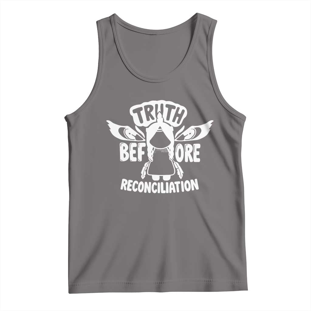 Native American Every Child Tank Top Truth Before Reconciliation TS10 Deep Heather Print Your Wear