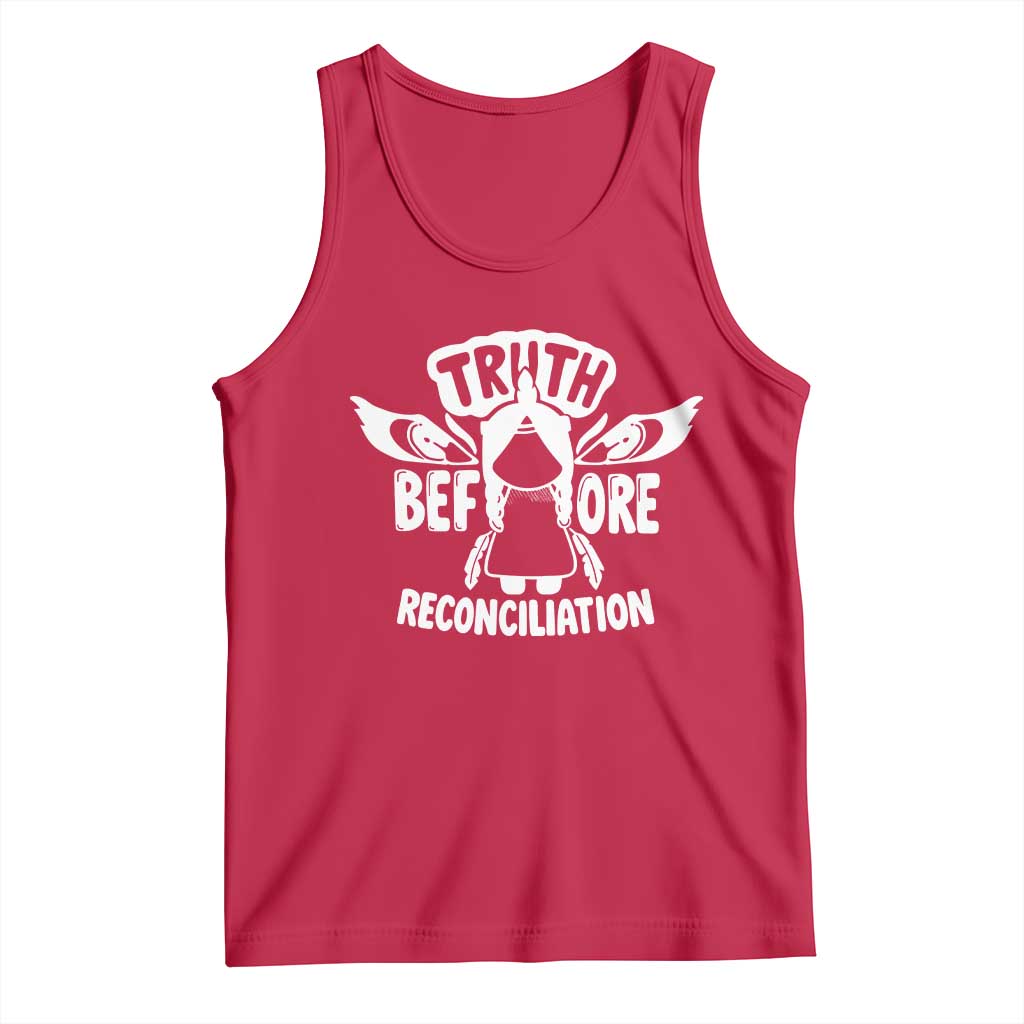 Native American Every Child Tank Top Truth Before Reconciliation TS10 Red Print Your Wear