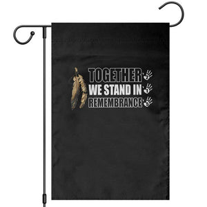 Native American Every Child Garden Flag Together We Stand in Remembrance 215 Stolen Children TS10 Black Print Your Wear