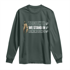 Native American Every Child Long Sleeve Shirt Together We Stand in Remembrance 215 Stolen Children TS10 Dark Forest Green Print Your Wear