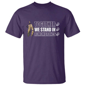 Native American Every Child T Shirt Together We Stand in Remembrance 215 Stolen Children TS10 Purple Print Your Wear