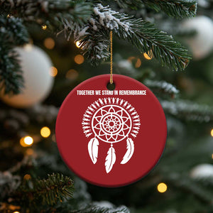 Native American Every Child Christmas Ornament Together We Stand in Remembrance TS10 Print Your Wear