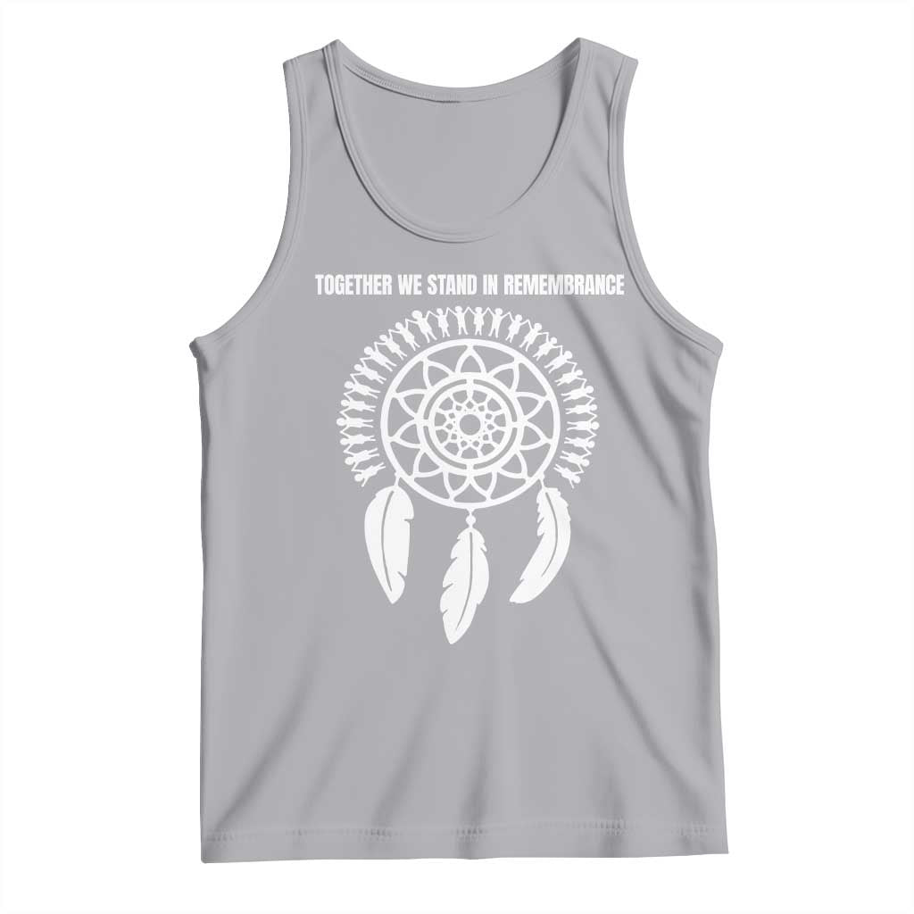 Native American Every Child Tank Top Together We Stand in Remembrance TS10 Athletic Heather Print Your Wear