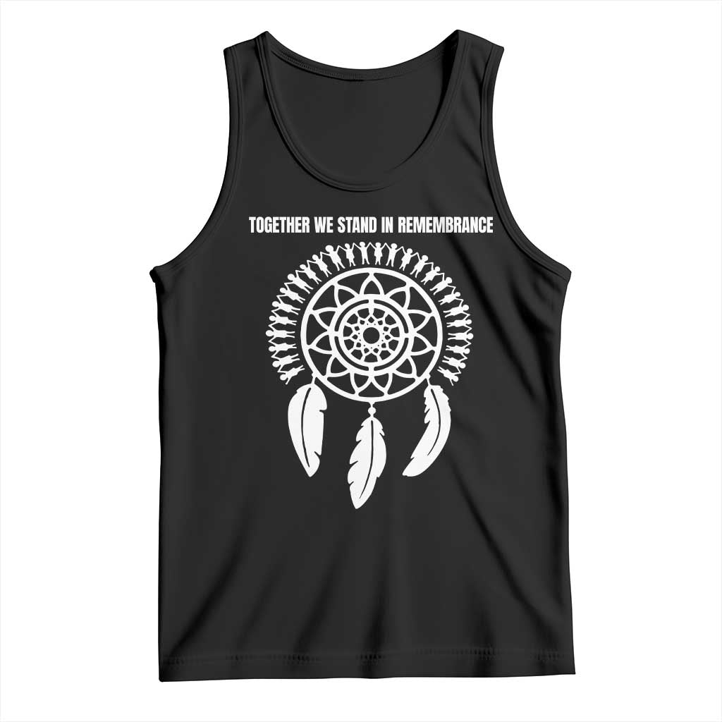 Native American Every Child Tank Top Together We Stand in Remembrance TS10 Black Print Your Wear