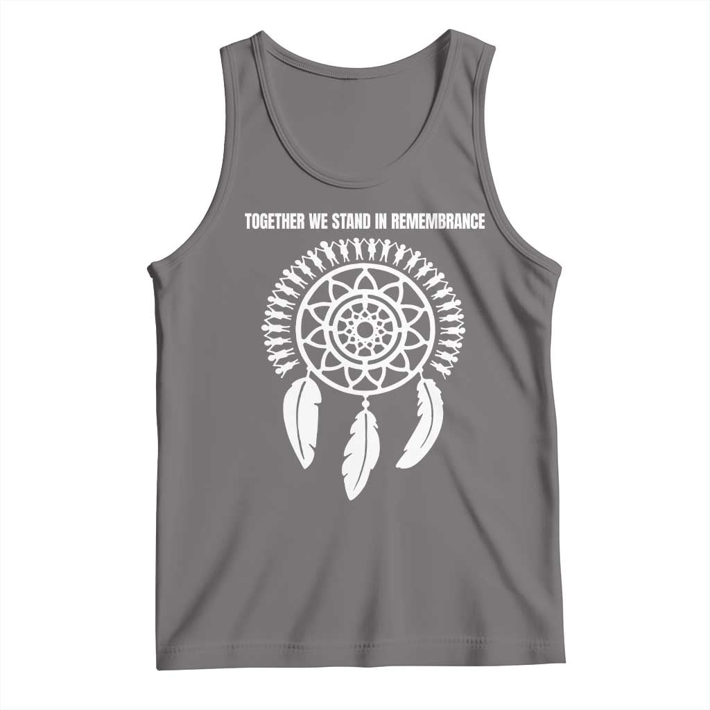 Native American Every Child Tank Top Together We Stand in Remembrance TS10 Deep Heather Print Your Wear