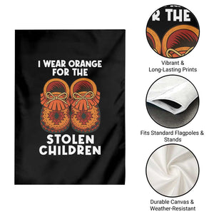 I Wear Orange For Every Stolen American Native Child Garden Flag Orange Day TS10 Print Your Wear