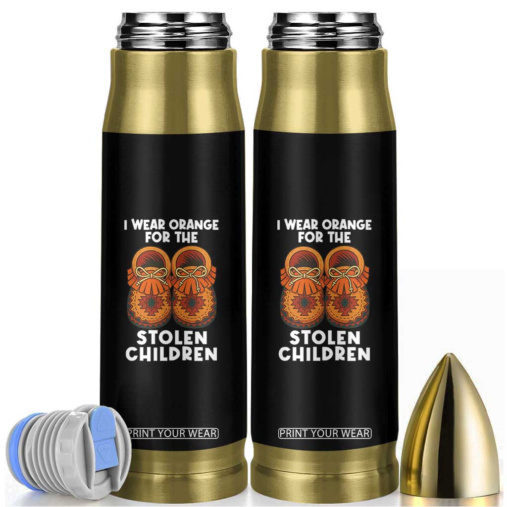 I Wear Orange For Every Stolen American Native Child Bullet Tumbler Orange Day TS10 Black Print Your Wear