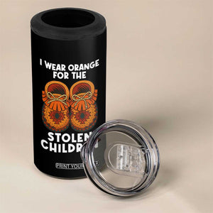 I Wear Orange For Every Stolen American Native Child 4 in 1 Can Cooler Tumbler Orange Day TS10 Print Your Wear
