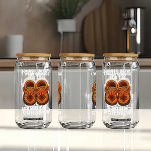 I Wear Orange For Every Stolen American Native Child Glass Can Orange Day TS10 Print Your Wear