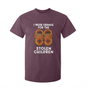 I Wear Orange For Every Stolen American Native Child T Shirt For Kid Orange Day TS10 Maroon Print Your Wear