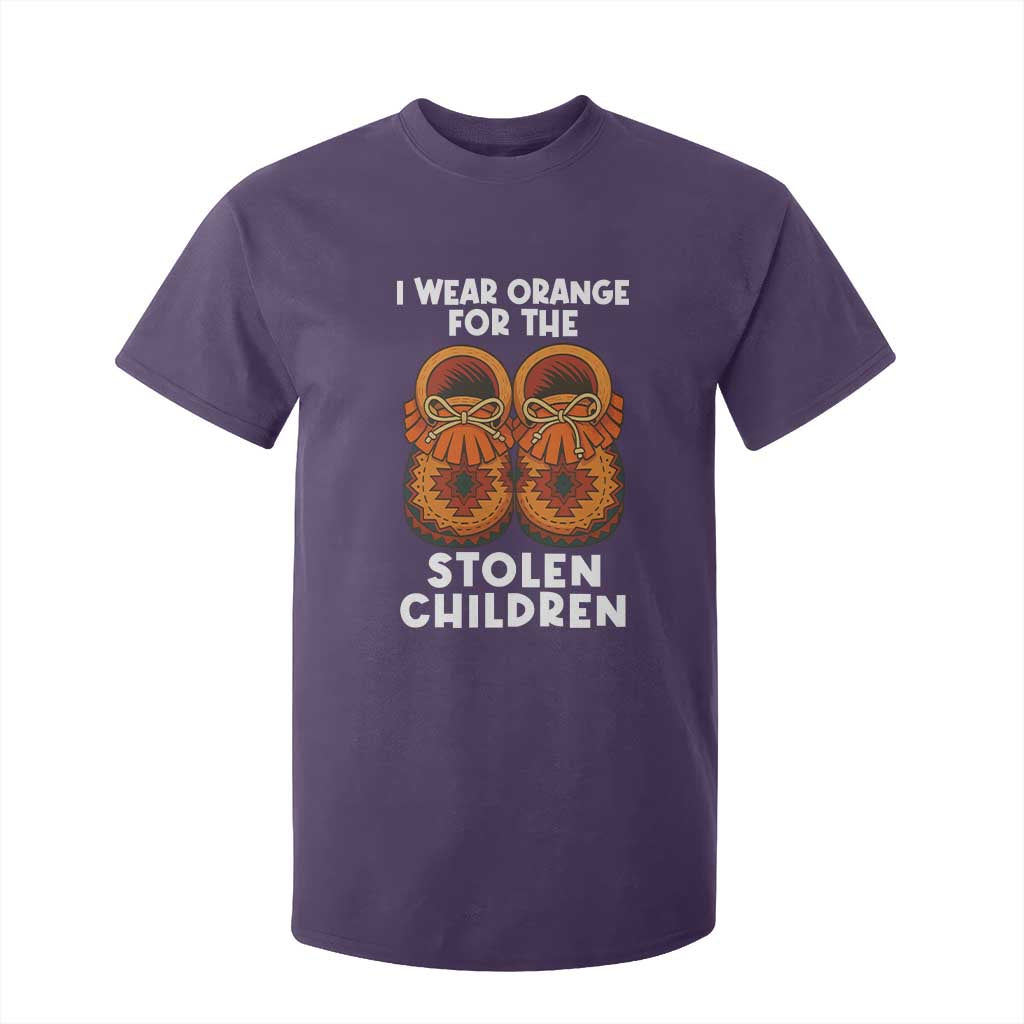 I Wear Orange For Every Stolen American Native Child T Shirt For Kid Orange Day TS10 Purple Print Your Wear