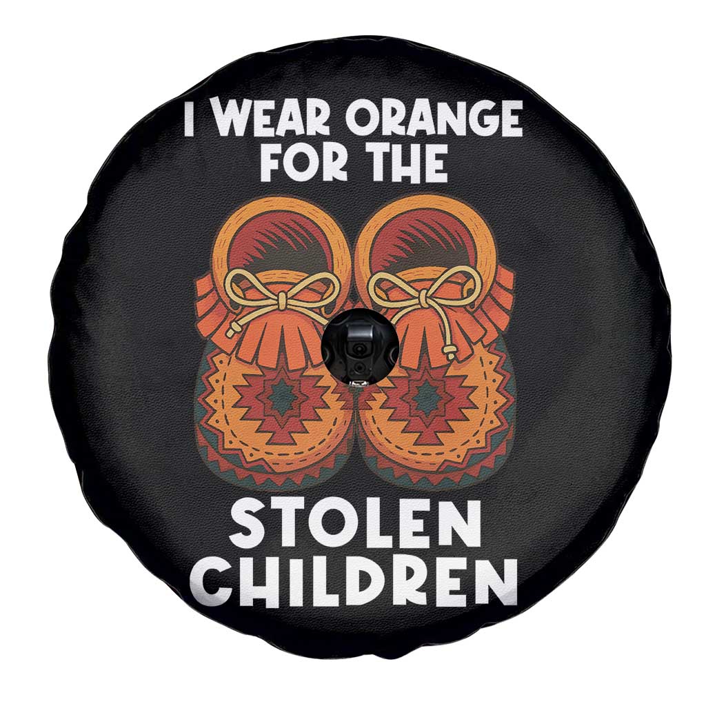I Wear Orange For Every Stolen American Native Child Spare Tire Cover Orange Day TS10 Print Your Wear