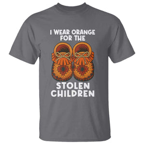 I Wear Orange For Every Stolen American Native Child T Shirt Orange Day TS10 Charcoal Print Your Wear