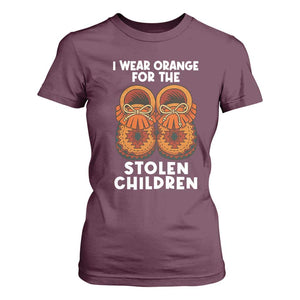 I Wear Orange For Every Stolen American Native Child T Shirt For Women Orange Day TS10 Maroon Print Your Wear