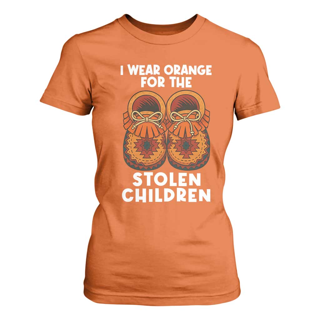 I Wear Orange For Every Stolen American Native Child T Shirt For Women Orange Day TS10 Orange Print Your Wear