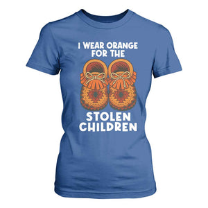 I Wear Orange For Every Stolen American Native Child T Shirt For Women Orange Day TS10 Royal Blue Print Your Wear