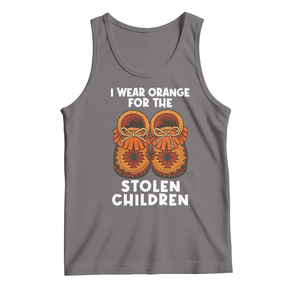 I Wear Orange For Every Stolen American Native Child Tank Top Orange Day TS10 Deep Heather Print Your Wear