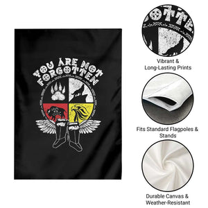 Native American Indian Garden Flag You Are Not Forgotten TS10 Print Your Wear