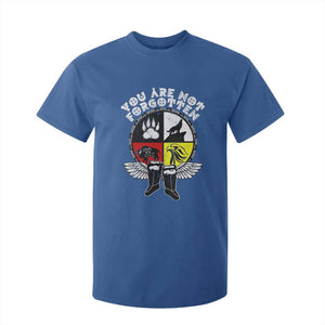 Native American Indian T Shirt For Kid You Are Not Forgotten TS10 Royal Blue Print Your Wear