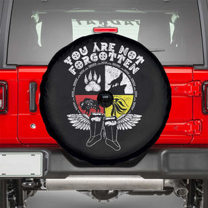 Native American Indian Spare Tire Cover You Are Not Forgotten TS10 Black Print Your Wear