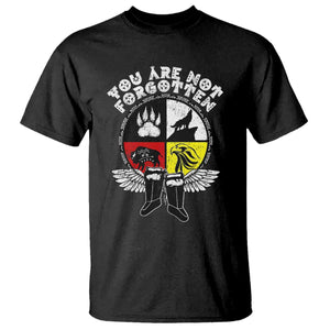 Native American Indian T Shirt You Are Not Forgotten TS10 Black Print Your Wear