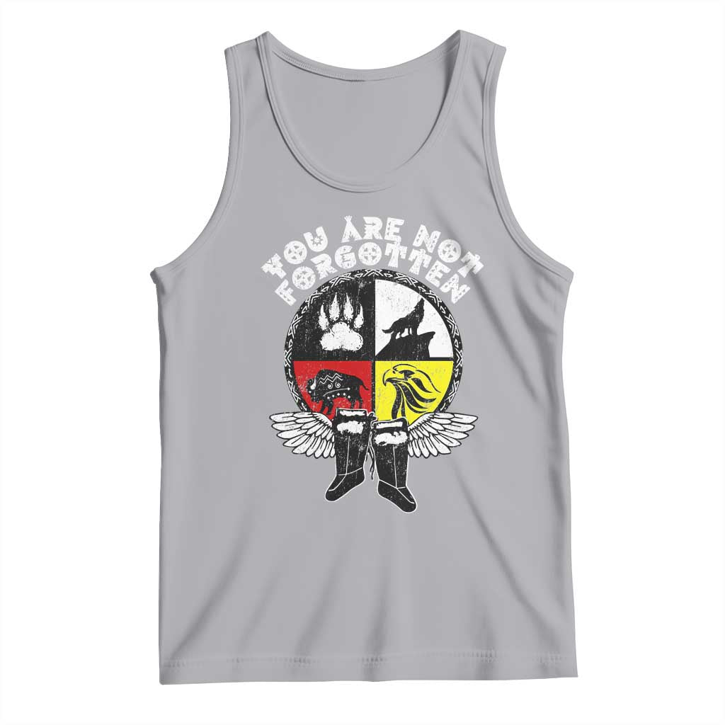 Native American Indian Tank Top You Are Not Forgotten TS10 Athletic Heather Print Your Wear